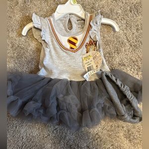 6m - NWT - Harry Potter Onesie with tutu and headband